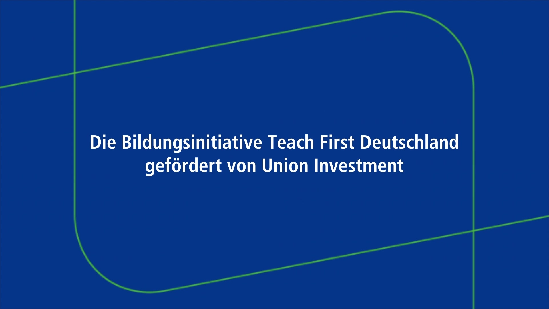 Engagement ist vielfältig - Die Bildungsinitiative Teach First Deutschland.mp4